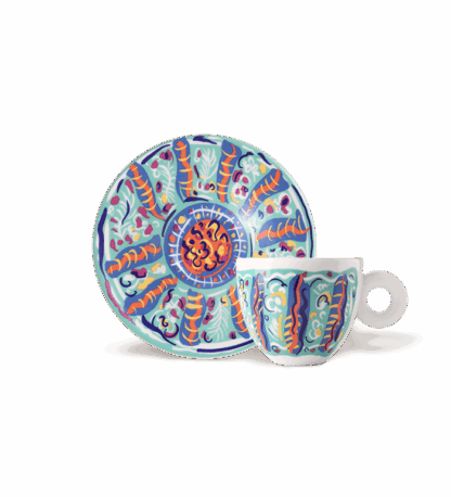 Set of 4 cappuccino cups - Image 4