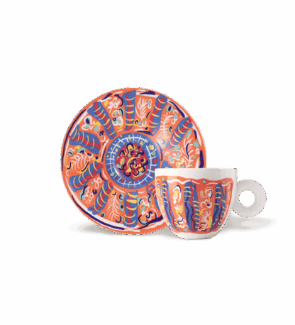 Set of 4 cappuccino cups - Image 5