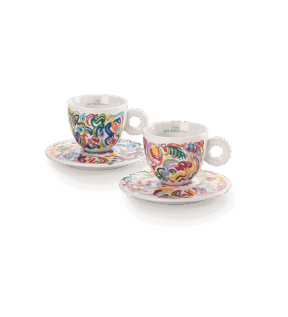 Set of 2 cappuccino cups - Image 4